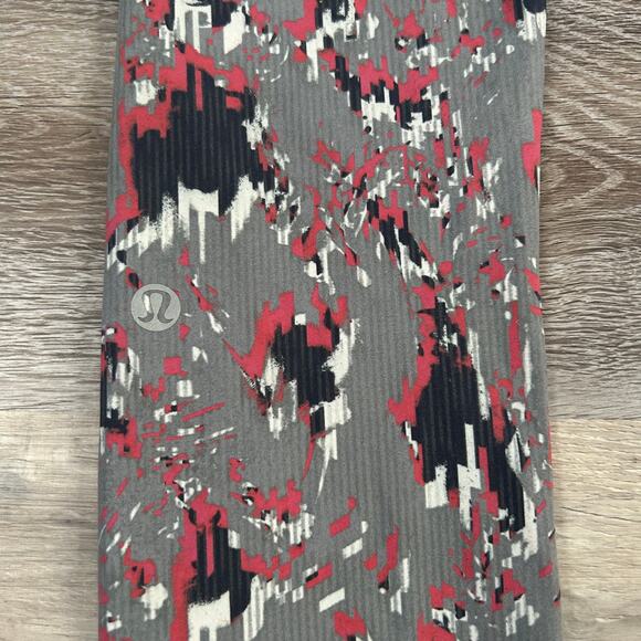 Lululemon Wunder Train Leggings Gray Abstract Print High Rise 25” Size 4 - Picture 8 of 9
